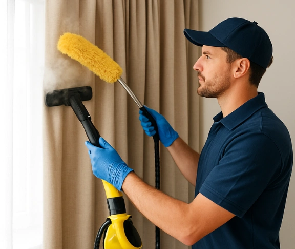 Emergency same-day curtain stain removal bellbird-park Matty Curtain Cleaning