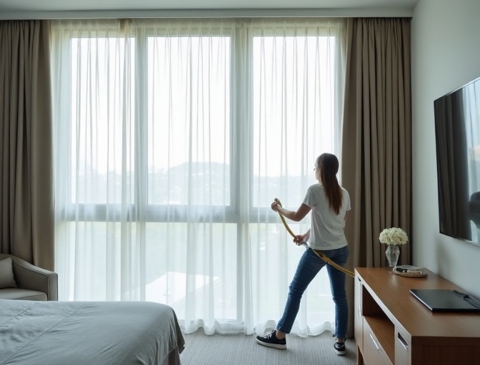 Bellbird Park Sheer Curtain Cleaning